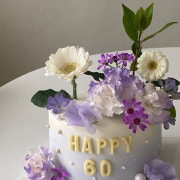 생화케이크 메뉴 사진(네이버)