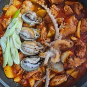 얼큰전복낙도리탕 메뉴 사진(네이버)