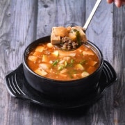 소고기된장찌개 메뉴 사진(네이버)
