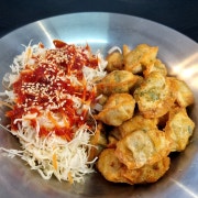 비빔만두 메뉴 사진(네이버)
