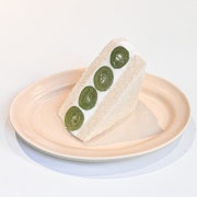 샤인머스켓(청포도) 생크림 산도 메뉴 사진(네이버)