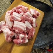 국내산 오겹살(150g) 메뉴 사진(네이버)