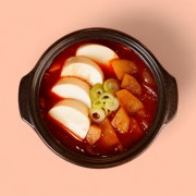 순두부감자찌개(고기X)+밥 메뉴 사진(네이버)