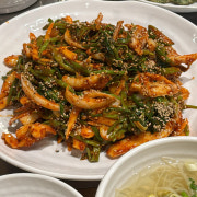 갑오징어회무침 메뉴 사진(네이버)