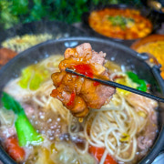 직감 샤브샤브(칼국수면+죽) 메뉴 사진(네이버)