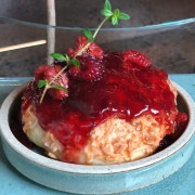 라즈베리 스콘 메뉴 사진(네이버)