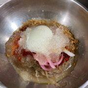 비빔냉면 메뉴 사진(네이버)