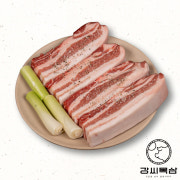 삼겹살 (100g당/10000원) 메뉴 사진(네이버)