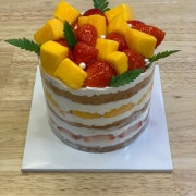 딸망 생크림미니 케이크 메뉴 사진(네이버)