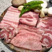 돼지한근 (600g) 메뉴 사진(네이버)