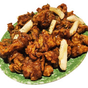 수원 왕갈비 치킨 메뉴 사진(네이버)