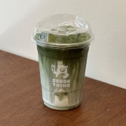 쑥띵라떼 ICE 메뉴 사진(네이버)