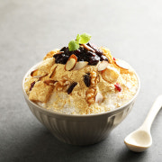 인절미 눈꽃 빙수 메뉴 사진(네이버)