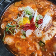 고기순두부찌개 메뉴 사진(네이버)