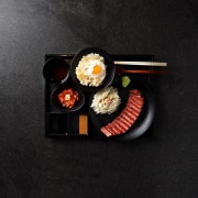 규카츠 타마고텐동정식 메뉴 사진(네이버)