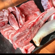 명품양갈비(250g) 메뉴 사진(네이버)