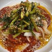 열무 비빔국수 메뉴 사진(네이버)