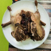 오리능이백숙 메뉴 사진(네이버)