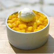 생망고 빙수 메뉴 사진(네이버)