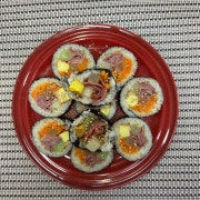 대파베이컨김밥 메뉴 사진(네이버)