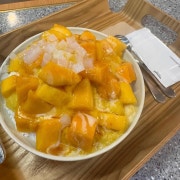 망고빙수 메뉴 사진(네이버)
