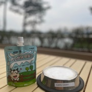 멍푸치노(반려견 음료) 메뉴 사진(네이버)