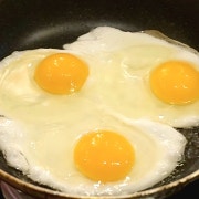 계란후라이(3개) 메뉴 사진(네이버)