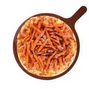 고구마김치피자 메뉴 사진(네이버)