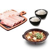 (런치) 냉삼 세트 메뉴 사진(네이버)
