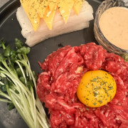 한우 육회 메뉴 사진(네이버)