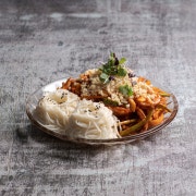 바삭바삭골뱅이무침 메뉴 사진(네이버)