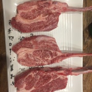 숯불 양갈비 130g 메뉴 사진(네이버)