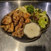 수제 치킨가라아게 메뉴 사진(네이버)