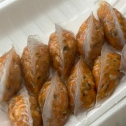 투명만두(김치) 메뉴 사진(네이버)