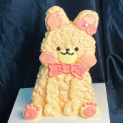 2단 동물 케이크 메뉴 사진(네이버)