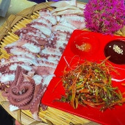 🐚동해참문어숙회🐚 메뉴 사진(네이버)