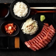 규카츠 점보정식 메뉴 사진(네이버)