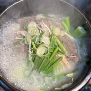 1인뚝배기) 아롱사태전골 메뉴 사진(네이버)