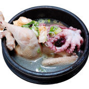 1인-(시즌판매)낙지 삼계탕(밥포함) 메뉴 사진(네이버)