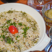 수제 버섯크림 리조또 메뉴 사진(네이버)