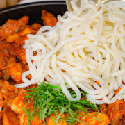 쫄깃한 우동 사리 메뉴 사진(네이버)