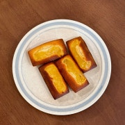 군고구마 휘낭시에 메뉴 사진(네이버)