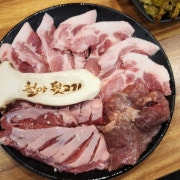 강추메뉴 돈모듬한판 메뉴 사진(네이버)