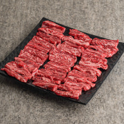 한우 1++ 갈비살 100g 메뉴 사진(네이버)