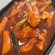 쌀떡볶이 메뉴 사진(네이버)
