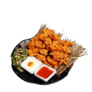 닭다리살 가라아게 메뉴 사진(네이버)