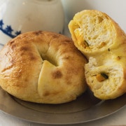 단호박 크림치즈 베이글 메뉴 사진(네이버)