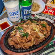 직화 양념돼지구이 메뉴 사진(네이버)