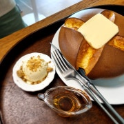 아이스크림카스테라팬케이크 메뉴 사진(네이버)