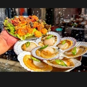 가리비구이 메뉴 사진(네이버)